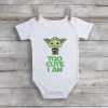 Star Wars Yoda Baby Onesie