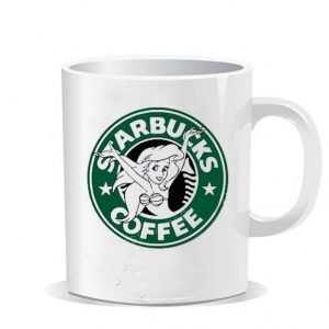 Starbucks Ariel The Little Mermaid Ceramic Mug