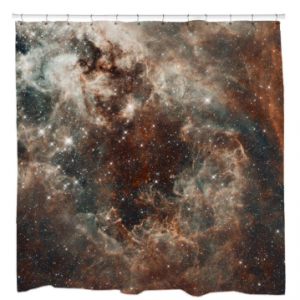 Tarantula Nebula in the Large Magellanic Cloud Shower Curtain