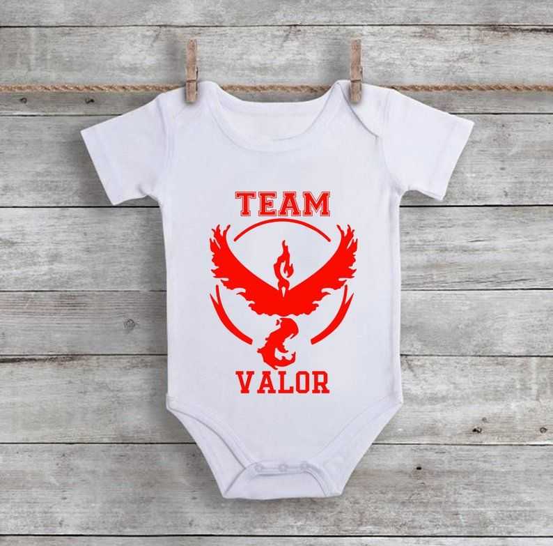 Team Valor Baby Onesie Team Valor Baby Onesie