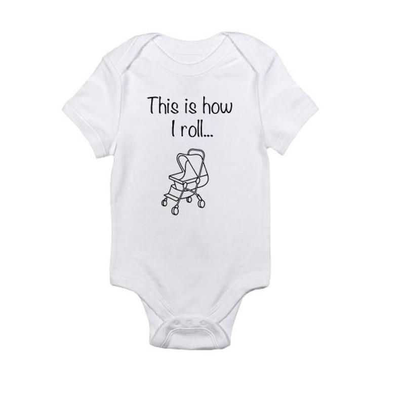 This is how i roll Baby Onesie Unique Baby Onesies