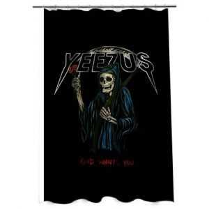 Yeezus Kanye west Shower Curtain