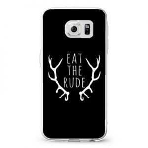 Eat the rude1 Design Cases iPhone, iPod, Samsung Galaxy