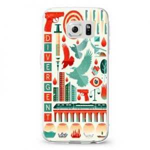 Divergent collage art_4 Design Cases iPhone, iPod, Samsung Galaxy