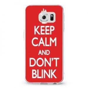 Doctor Who Keep Calm Don't Blink Design Cases iPhone, iPod, Samsung Galaxy