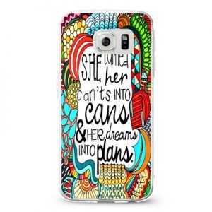 She turned her can'ts into cans Design Cases iPhone, iPod, Samsung Galaxy