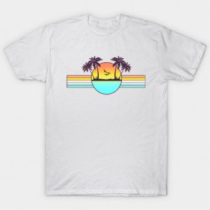 80s Sunset Tee Shirt