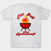 Grill Fire tee shirt