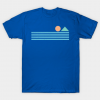 Retro sunrise tee shirt
