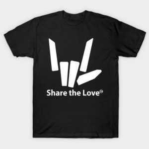 Share the love tee shirt
