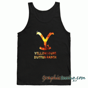 BRANDON WALLIS-Yellowstone Dutton Ranch Novelty Tank top