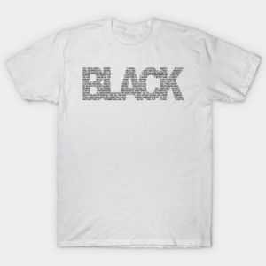 Black tee shirt