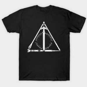Geeky Hallows tee shirt