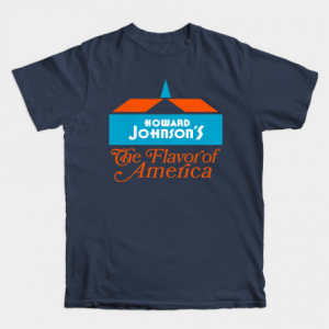 Howard Johnson's Flavor of America tee shirt
