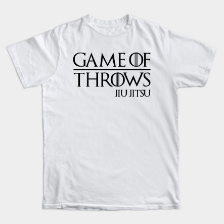 JIU JITSU - GAME OF THROWS tee shirt JIU JITSU - GAME OF THROWS tee shirt