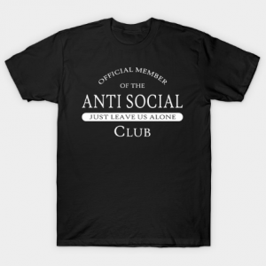 Official member of the Anti Social Club tee shirt