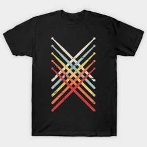 Percussion Marching Band Drum Sticks tee shirt