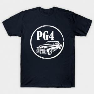 Phil Gammage Quartet - PG4 (light on dark) tee shirt