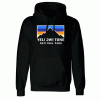 Yellowstone-National Park Retro Mountain Colors Hoodie