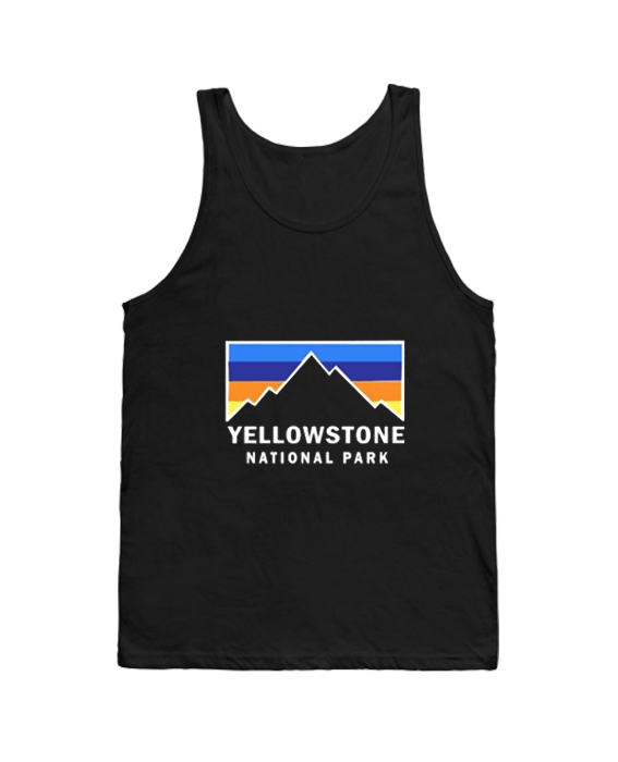 Yellowstone-National Park Retro Mountain Colors Tank top Yellowstone-National Park Retro Mountain Colors Tank top