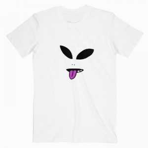 Alien Face tee shirt