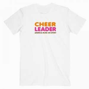 American Runs Cheer Leader tee shirt
