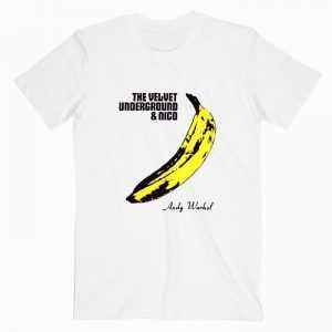 Andy Warhol Velvet Underground tee shirt