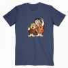 Barney Rubble and Fred Flintstone tee shirt