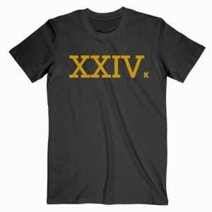 Bruno Mars XXIV tee shirt