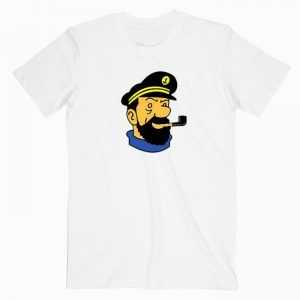 Captain Haddock Tintin tee shirt