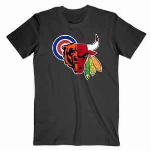 Chicago Sports Team Mashup tee shirt