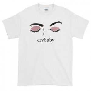 Crybaby Eyes Graphic tee shirt