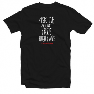 FREE HI FIVES SEMI-RAD tee shirt