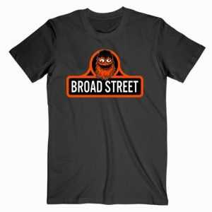 Gritty Mascot Broad Street tee shirt