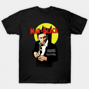 Man in Black tee shirt