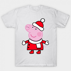 Peppa pig christmas tee shirt