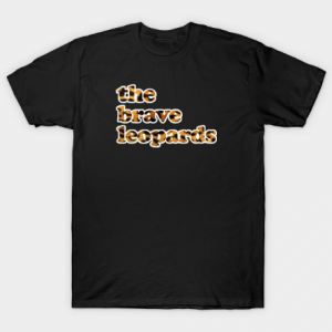 The Brave Leopards tee shirt