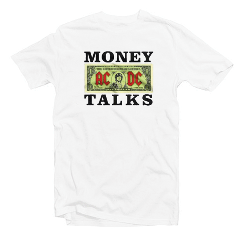 ACDC Money Talks tee shirt ACDC Money Talks tee shirt