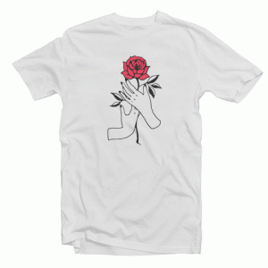 Aesthetic Rose tee shirt