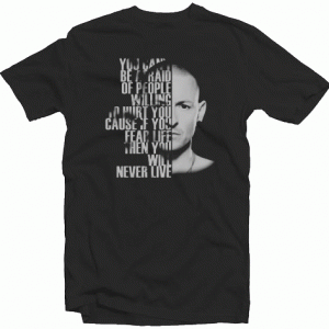 Chester Bennington Quotes Band tee shirt