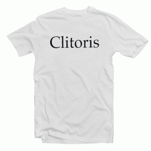 Clitoris tee shirt