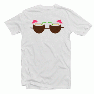 Coconut Bra Summer tee shirt