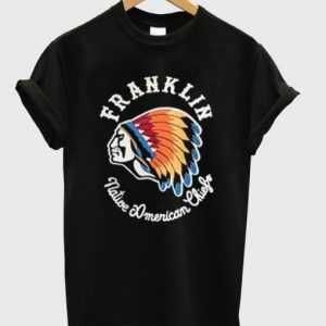 Franklin Native American Chiefo tee shirt