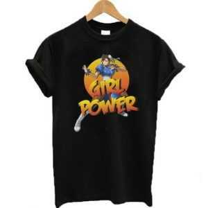 Girl Power Chun Li tee shirt