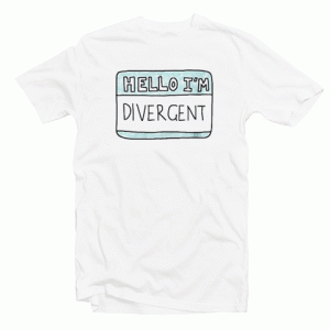 Hello I'm Divergent tee shirt