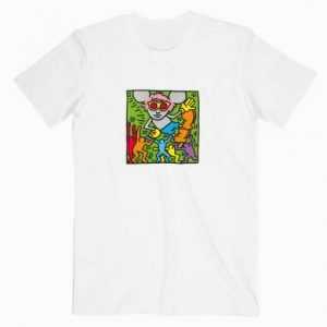 Keith Haring Andy Warhol tee shirt