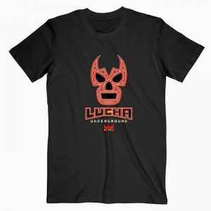Lucha Libre Underground Mascara Wrestler tee shirt