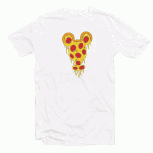 Mickey Pizza tee shirt