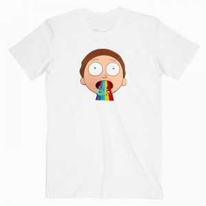 Morty Rainbow tee shirt