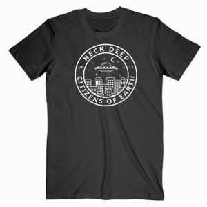 Neck Deep Citizen Of Earth tee shirt